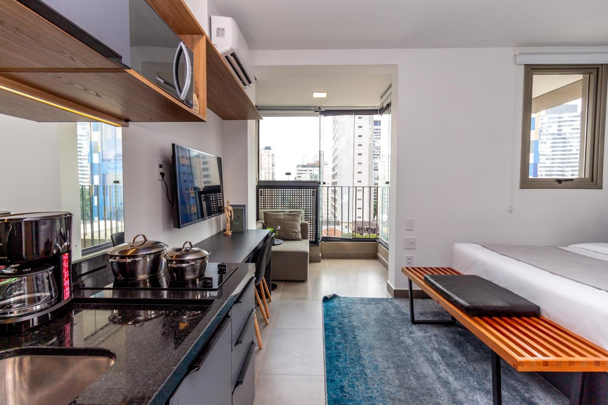 360 Vn Melo Alves By Housi Apartment São Paulo Luaran gambar